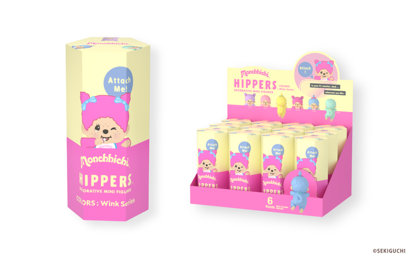HIPPERS Monchhichi COLORS: Wink Series S1