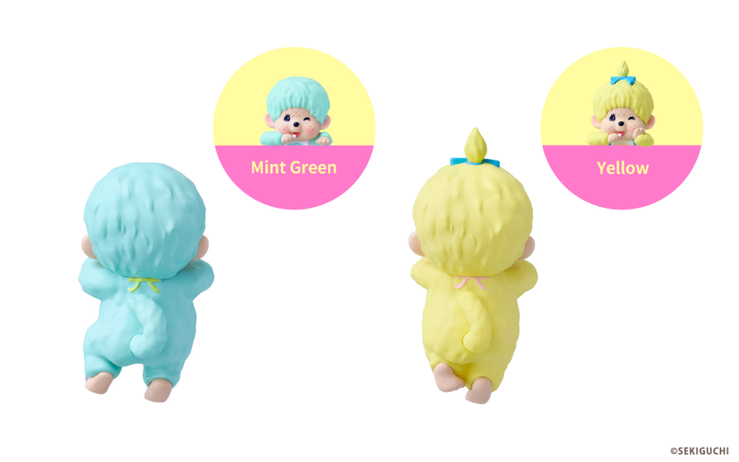 HIPPERS Monchhichi COLORS: Wink Series S1