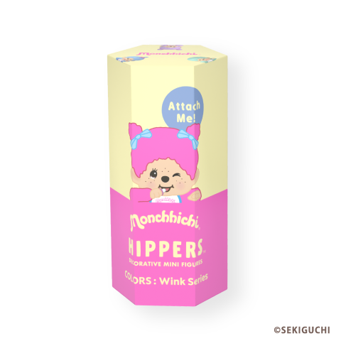 HIPPERS Monchhichi COLORS: Wink Series S1